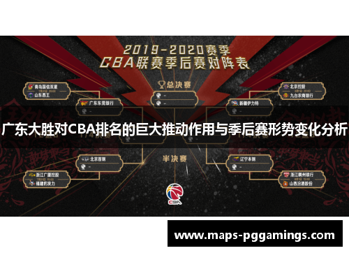 广东大胜对CBA排名的巨大推动作用与季后赛形势变化分析